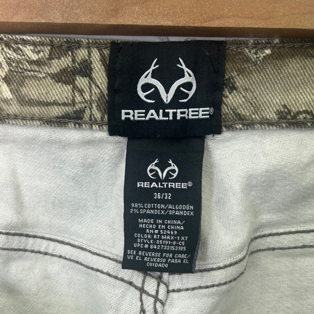 Realtree MAX-1 XT Camo Pants Mens 36x32 Deer Hunting Gorpcore Utility Outdoors - Picture 10 of 15